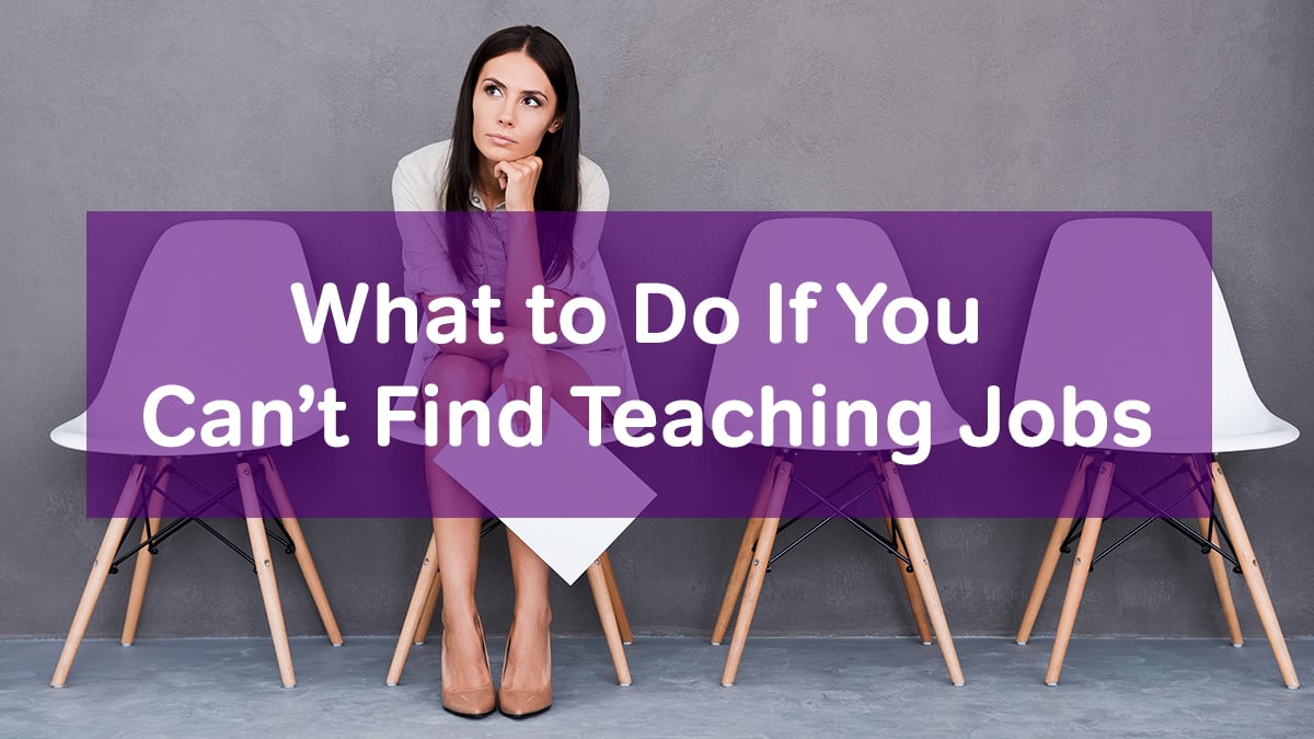 Are there any teaching jobs anywhere